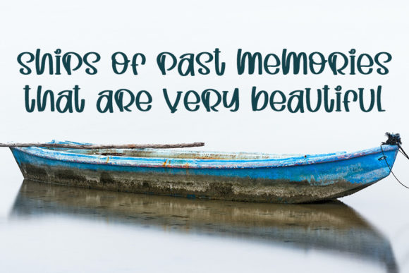 Fishing Journey Font PNG with transparent background - Preview 2