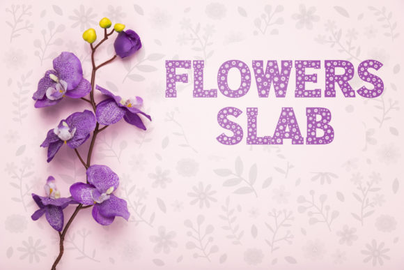 Flowers Font - Preview 2