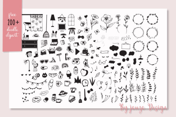 Githa Day Font PNG with transparent background - Preview 4