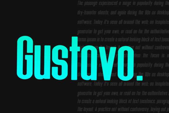 Gustavo Font - Preview 3