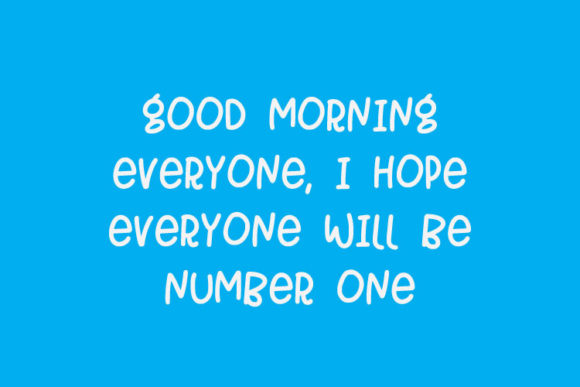 Happyline Font - Preview 1