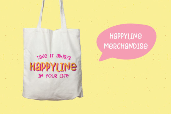 Happyline Font - Preview 4