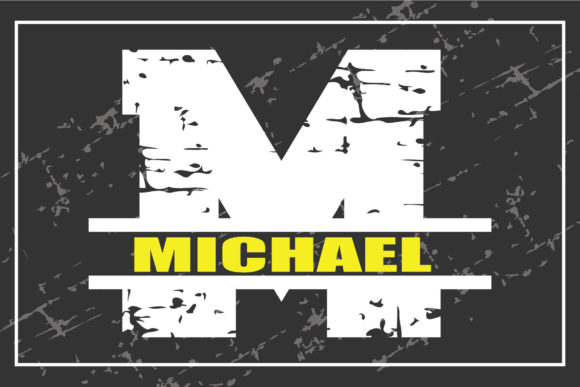 Never Stop Split Font PNG with transparent background - Preview 3
