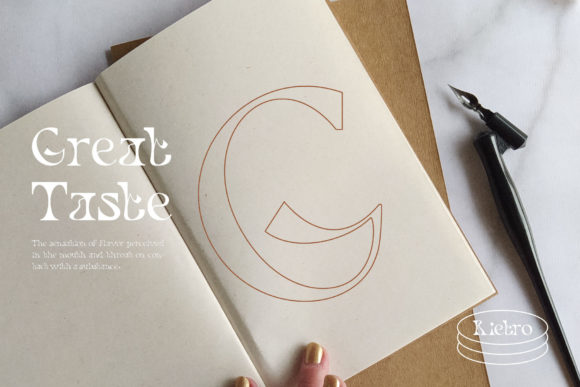 Rietro Font PNG with transparent background - Preview 2