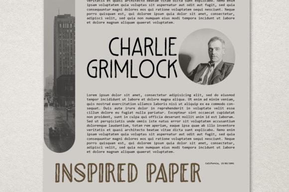 Riotous Font PNG with transparent background - Preview 3