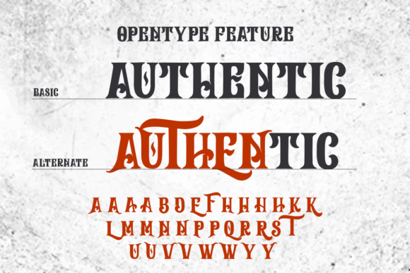 Riptone Font PNG with transparent background - Preview 2