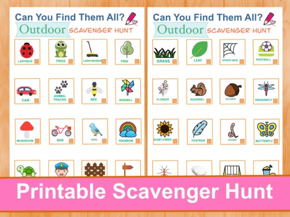 Scavenger Hunt for Kids