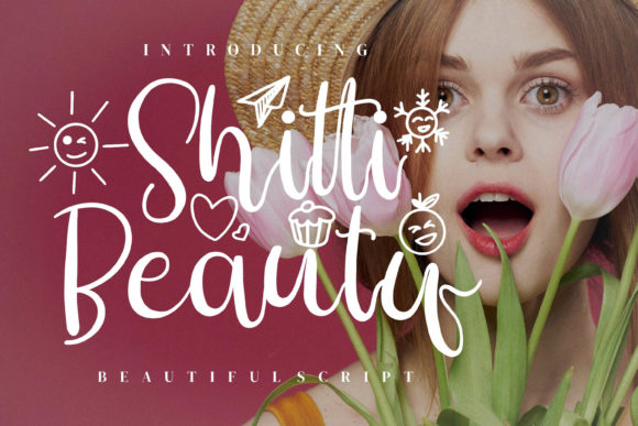 Shitti Beauty Script & Handwritten Font By integritypestudio
