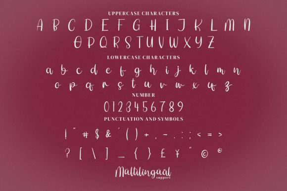 Shitti Beauty Font PNG with transparent background - Preview 4