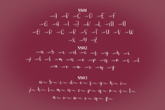 Shitti Beauty Font PNG with transparent background - Preview 6
