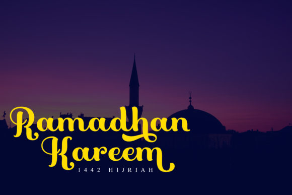 Aidil Fitri Font - Preview 1