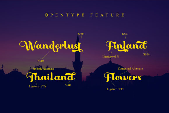 Aidil Fitri Font - Preview 2
