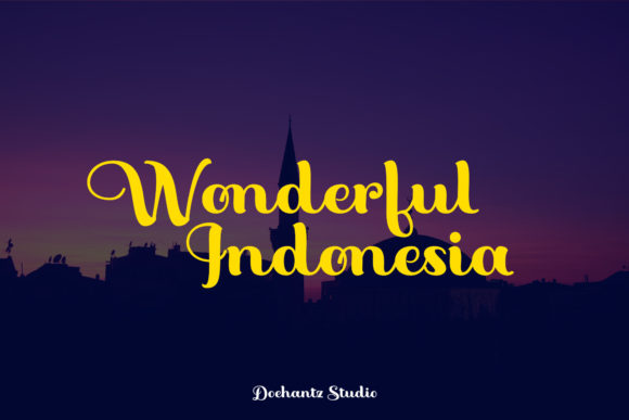 Aidil Fitri Font - Preview 3