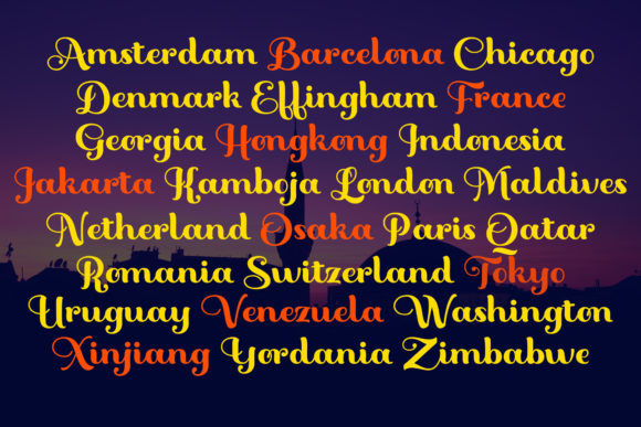 Aidil Fitri Font - Preview 4