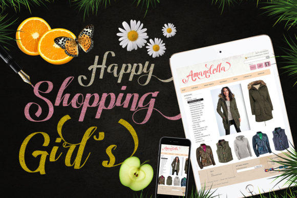 Amandella Font - Preview 1