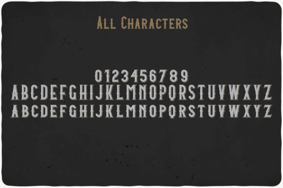 Amber Whiskey Font - Preview 1