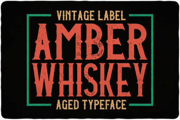 Amber Whiskey Font - Preview 2