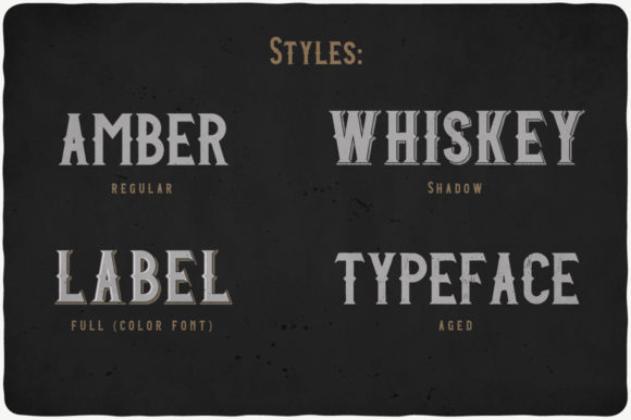 Amber Whiskey Font - Preview 3