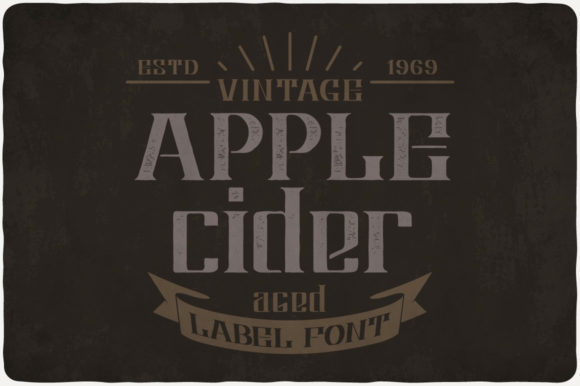 Apple Cider Font - Preview 2