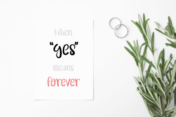 Be with You Font - Preview 1