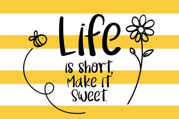 Be with You Font - Preview 2