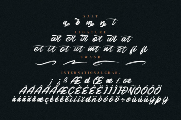 Black Raint Font - Preview 6