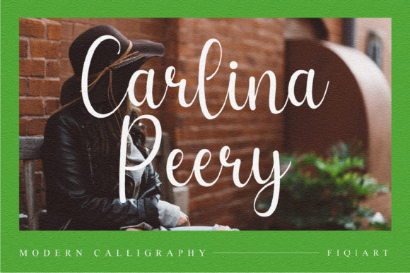 Carlina Peery Font - Preview 2
