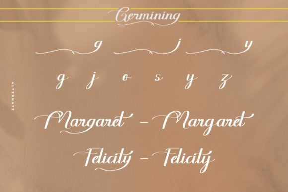 Germining Font - Preview 5