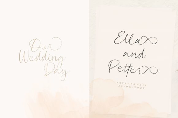 Hello Nadhira Font PNG with transparent background - Preview 1