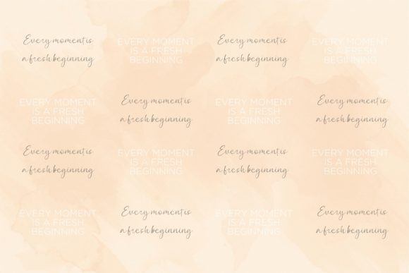 Hello Nadhira Font PNG with transparent background - Preview 5