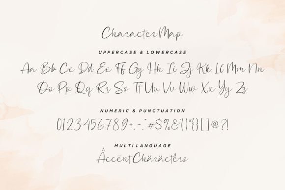 Hello Nadhira Font PNG with transparent background - Preview 6