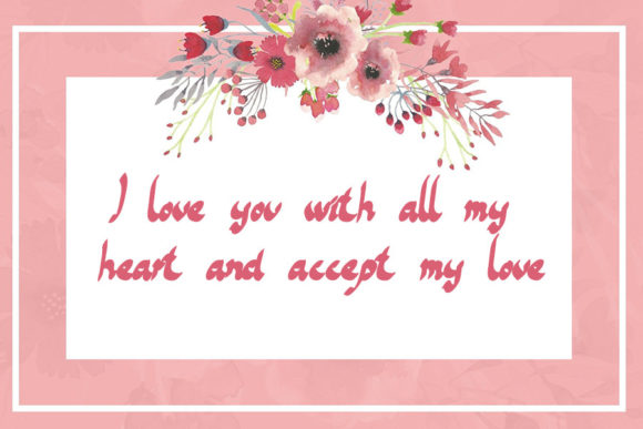 Kinglove Font - Preview 1