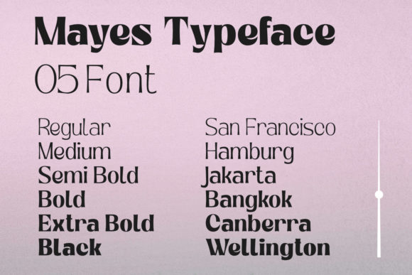 Mayes Font PNG with transparent background - Preview 5
