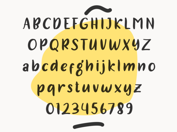 Nico and Deon Font PNG with transparent background - Preview 6