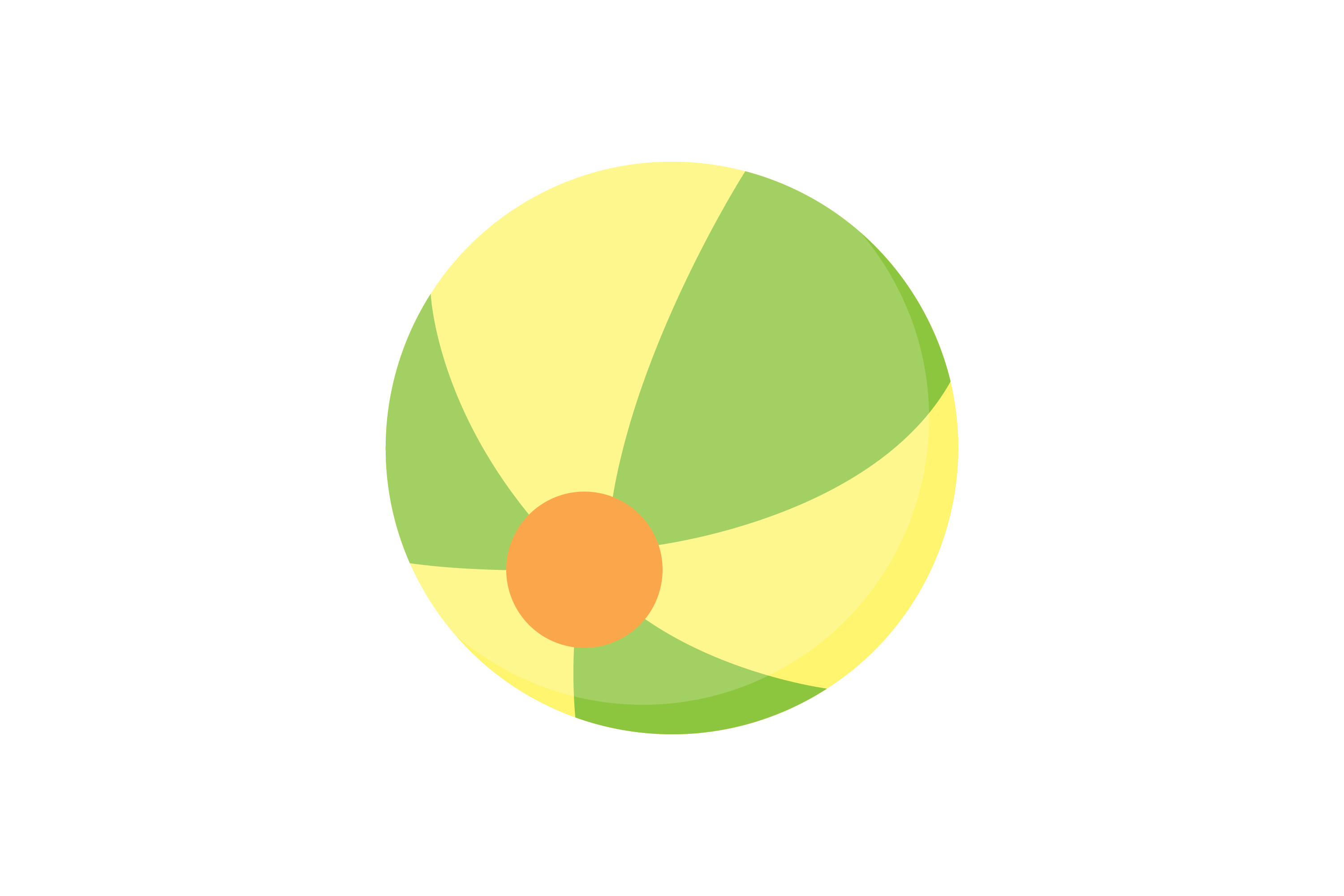 Beach Rubber Ball 5 Vector Icon Graphic by goodmantisid · Creative Fabrica