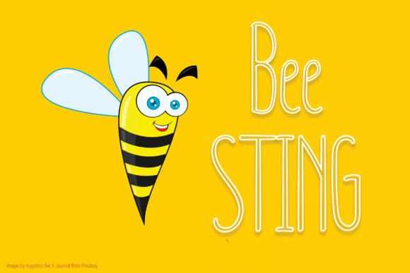 Bee Happy Font - Preview 3