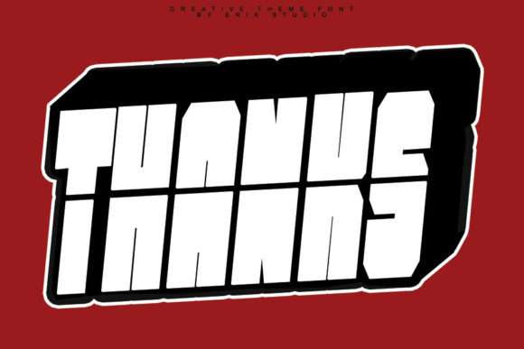 Bomb Font - Preview 3