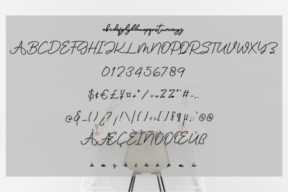 Brilliant Soulmate Font PNG with transparent background - Preview 4