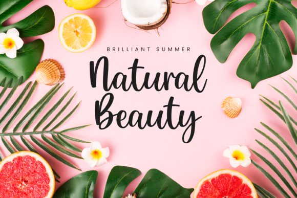 Brilliant Summer Font - Preview 3
