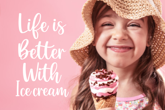 Brilliant Summer Font - Preview 4