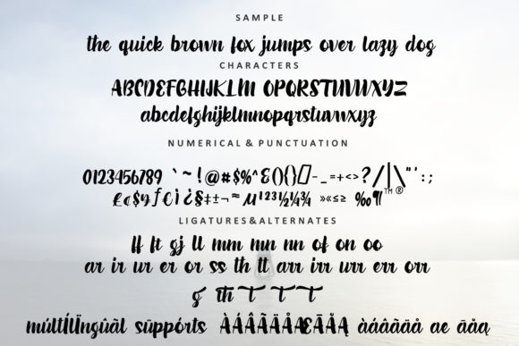 Northallerton Font PNG with transparent background - Preview 4