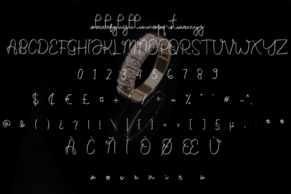Ryana Font PNG with transparent background - Preview 4