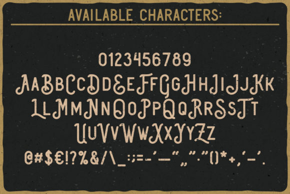 Aviation Cocktail Font - Preview 1