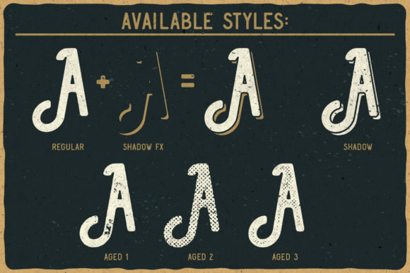 Aviation Cocktail Font - Preview 3