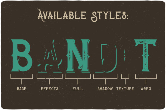 Bandidas Font - Preview 3