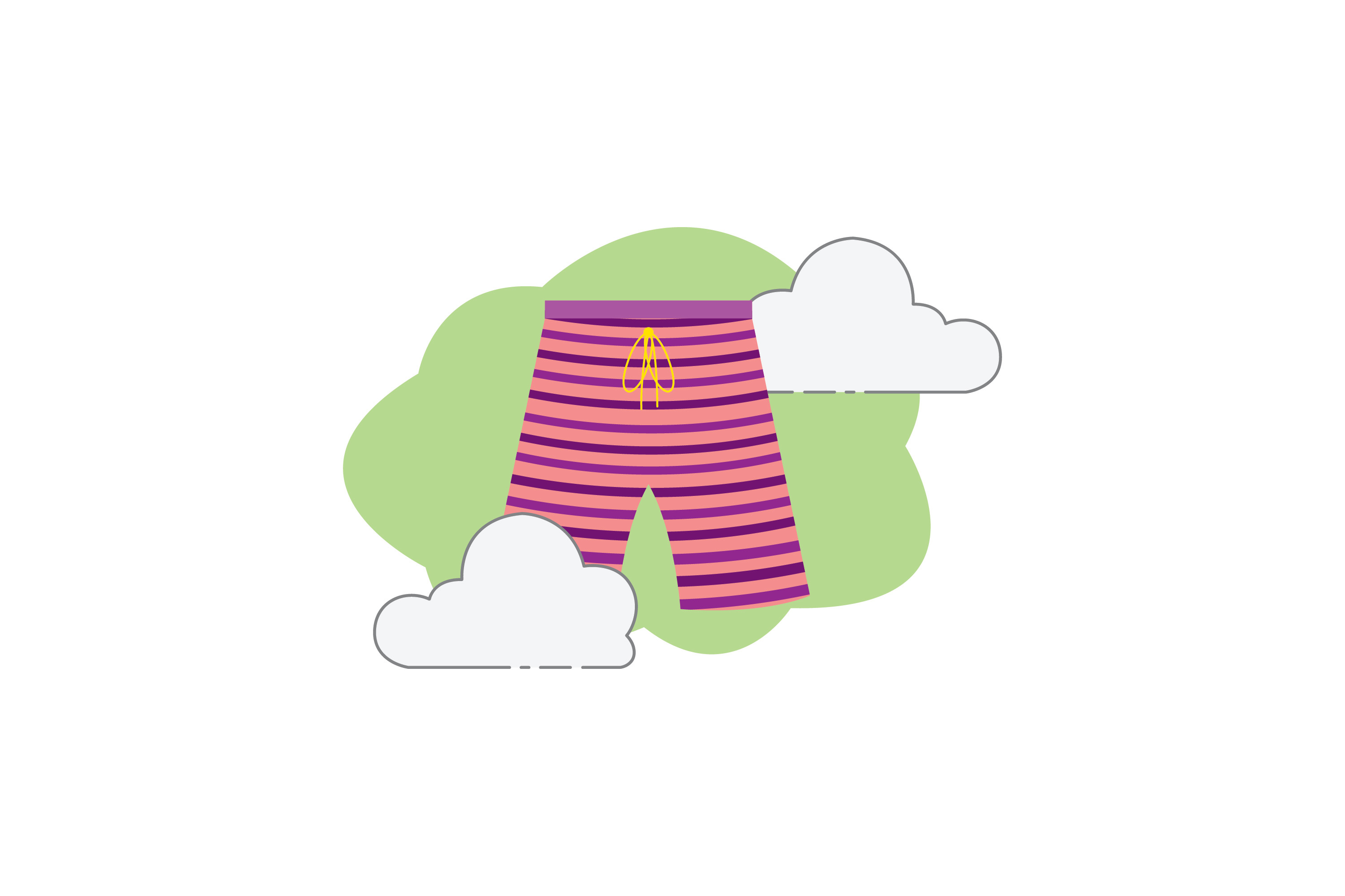 Beach Short 5 Cloud Icon Graphic by goodmantisid · Creative Fabrica