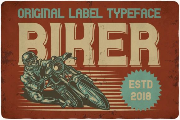 Biker Font - Preview 5