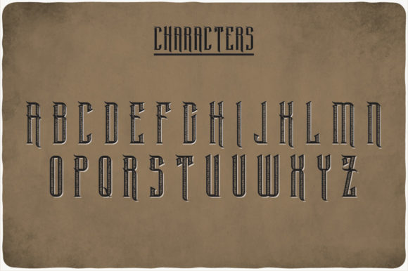 Black Widow Font - Preview 1