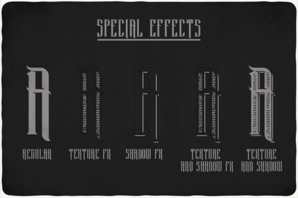 Black Widow Font - Preview 3