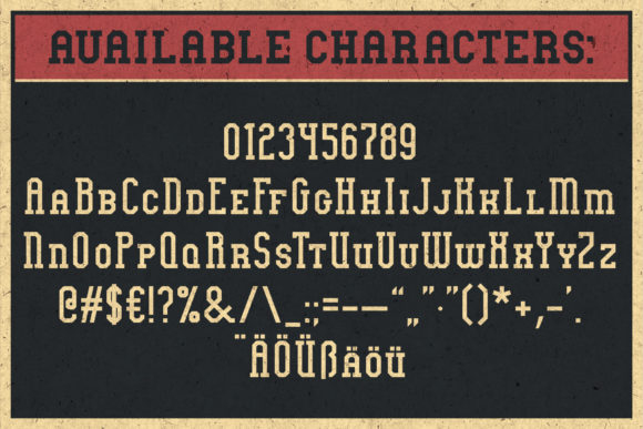 Bodybuilder Font - Preview 1